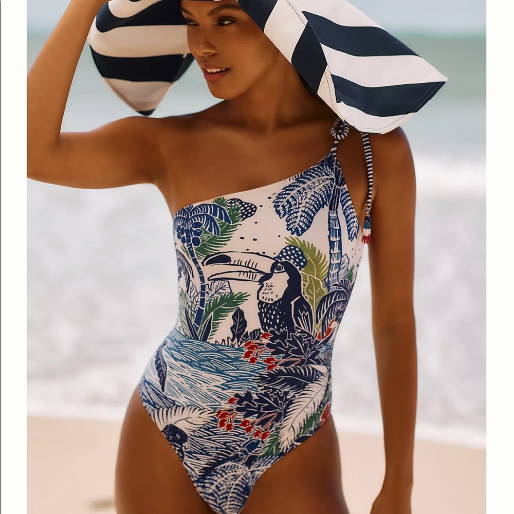 Farm Rio Graphic One Piece swimsuit